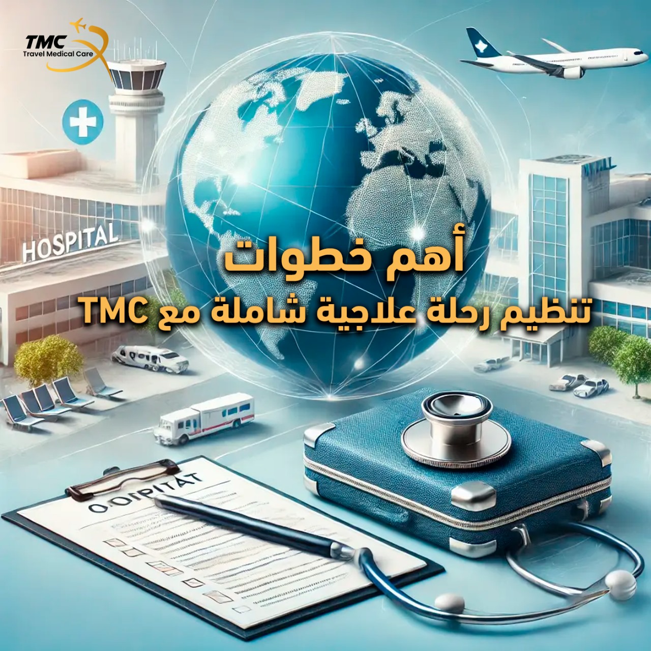 تنظيم رحلة علاجية شاملة مع tmc